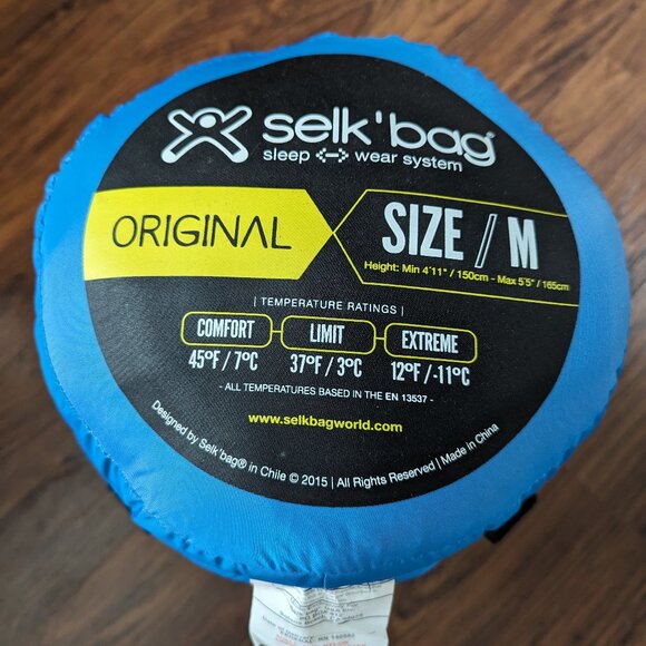 Selk Bag Original Blue Adult M - Picture 1 of 6